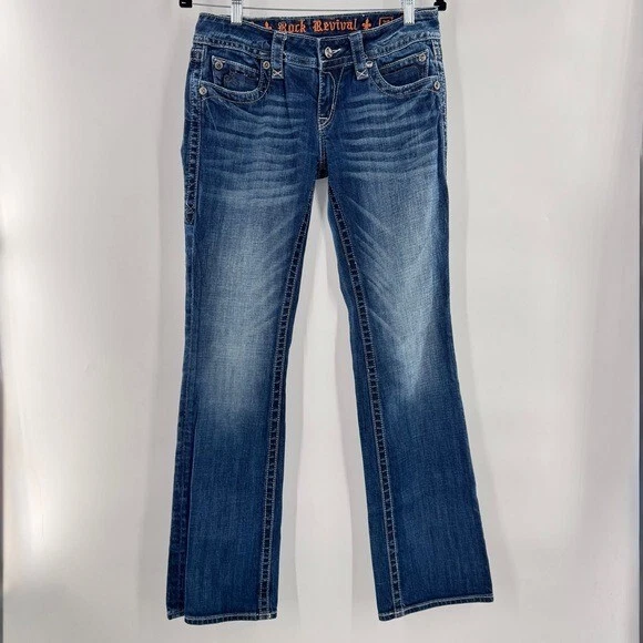 Jeans bootcut Rock Revival Evelyn – Tamanho 29 - Imagem 2 de 4