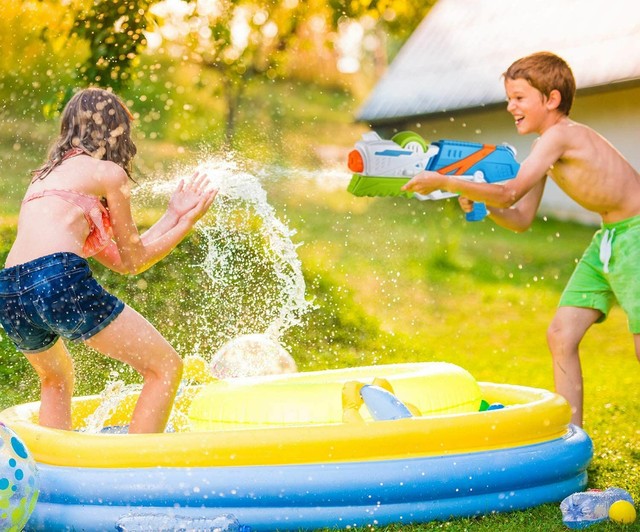 Super Soaker Mt. Tiki Soki Volcano Sprinkler Mountain | eBay