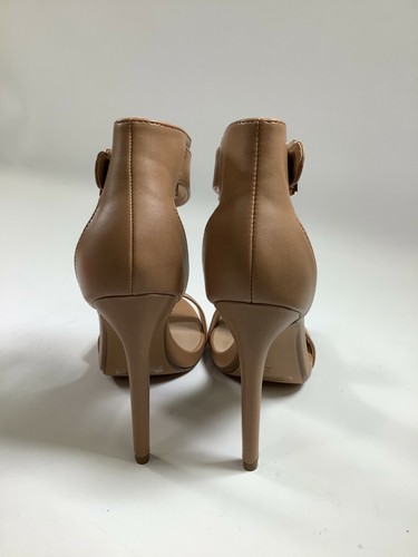 Womens Dream Pairs Taupe Elagantee PU Heels Size 9 NEW! NIB - Picture 3 of 6