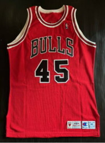 Michael Jordan Autographed 94-95 Champion Pro Cut Red Jersey UDA Appraisal Rare - Picture 6 of 10