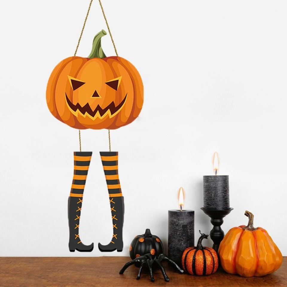 Paper Halloween Door Hanger Halloween Door Hanging Sign Festival