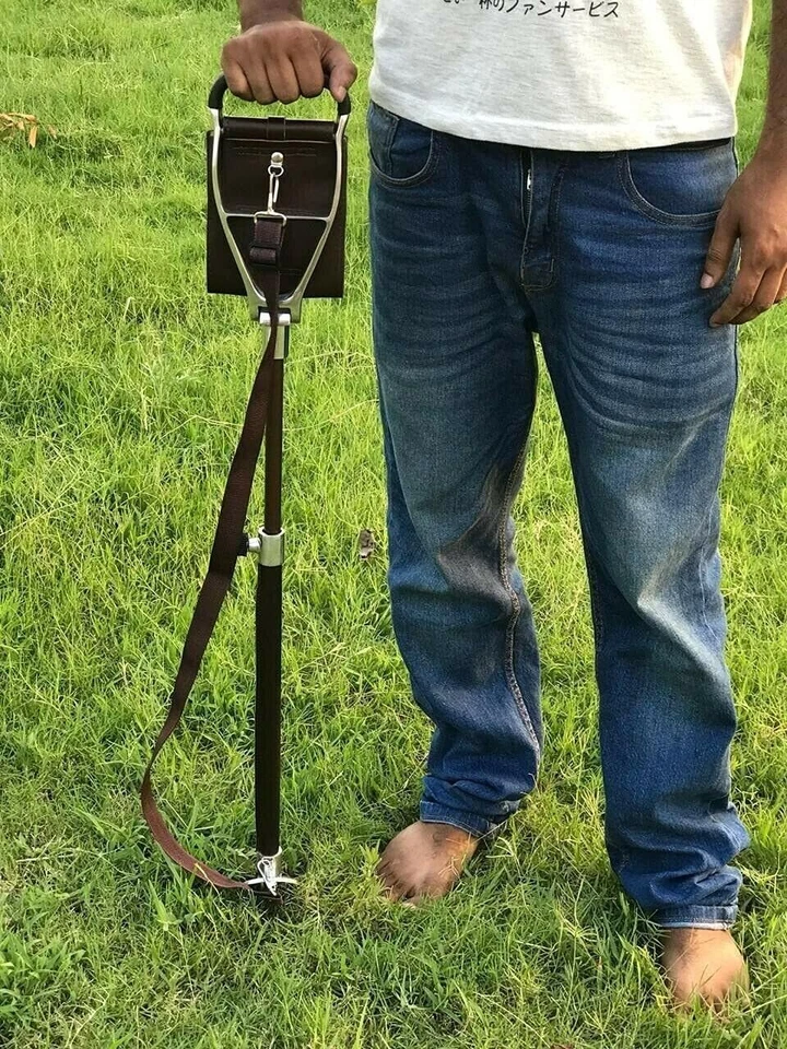 WALKING SEAT STICK SHOOTING SEAT STICK RACING FOLDING SEAT SHOWS CHAIR STOOL - Image 4 of 4