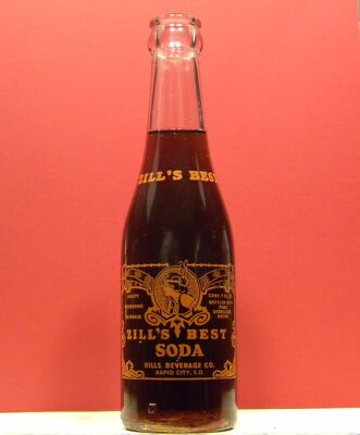 Zill's Best Acl Empty 7 oz Empty Soda Bottle Picture Indian Rapid City S D SB530