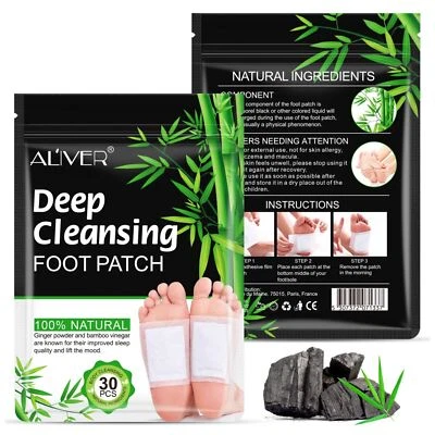 P-BEAUTY Detox foot plaster foot plaster foot care detoxification patch with bamboo vinegar