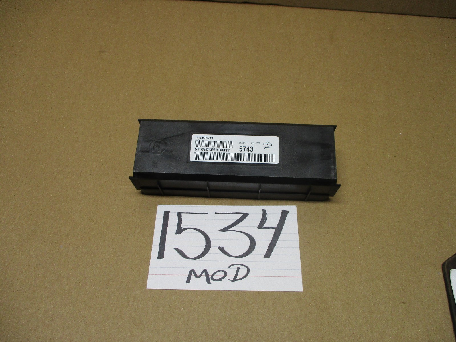 2011 Chevrolet  Cruze Temperature Control Module Computer #1534-MOD 