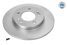 MEYLE 2x Bremsscheiben hinten Voll beschichtet für KIA Ceed Hyundai i30 CD