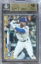 BGS 10 - 2020 Topps Factory Set Gold Stars RC Kyle Lewis Rookie PRISTINE  POP 4!