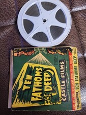 TEN FATHOMS DEEP by CASTLE FILMS 8mm Original Box DAMAGED BOX 