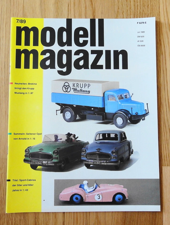 Modell Magazin 7/89 - Bild 1 von 1