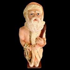 ST NICHOLAS FIGURE / SONIA & GOLD / VINTAGE 1987 / SIGNED & NUMBERED / USA MADE