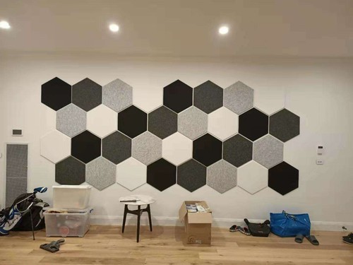 8Pcs Beveled Edge 3D Acoustic Panels "White" 600mm*600mm*9mm - Picture 8 of 10