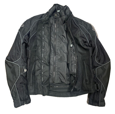 ロケット Joe Rocket Phoenix 6.0 Textile Jacket BK/BK Size: Small PN #2060