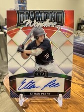 2024 Leaf Metal Baseball Ethan Petry Prospect RC Auto #/3 SSP🔥📈