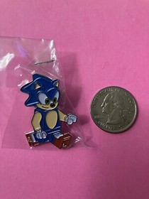 SDCC 2023 Brickbuster Sonic The Hedgehog Comic Con Exclusive LEGO Sonic Pin New!