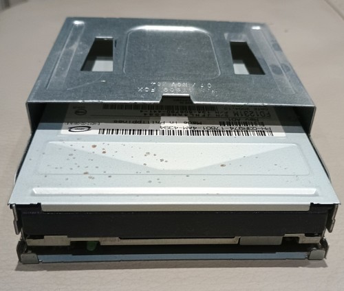 NEC FD1231M 3.5" Floppy Disc Drive FDD With Cradle From Dell Dimension 03R974 - Picture 3 of 4