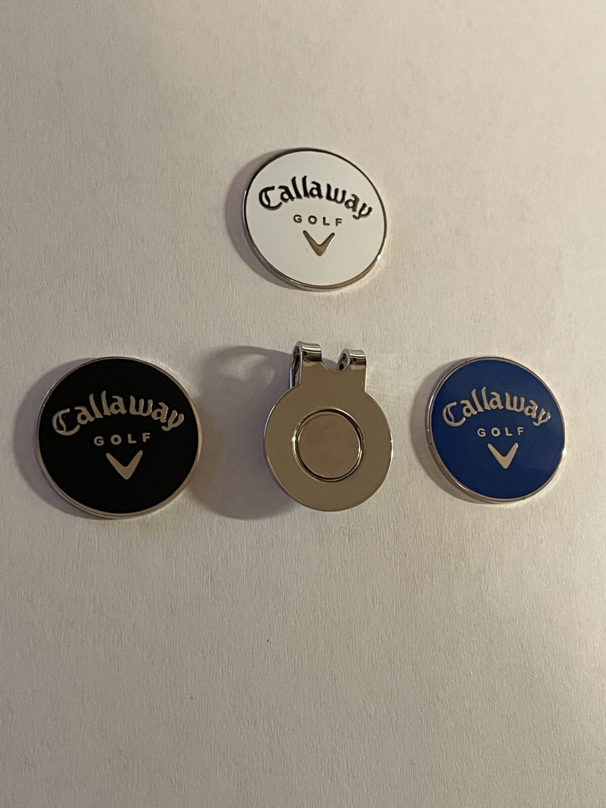1" Coin Style Golf Markers W/bonus Hat Clip - A Great Deal!