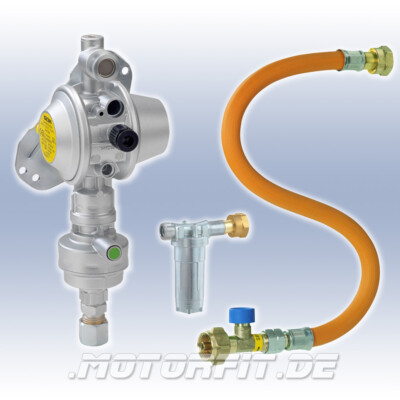 GOK Gasdruckregler Caramatic DriveOne CS vertikal 30 mbar Komplett-Set 2026
