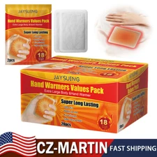 Hand Warmer Warmers Safe Natural Odorless Pocket Heat Cold-proof Body Patch 20pc