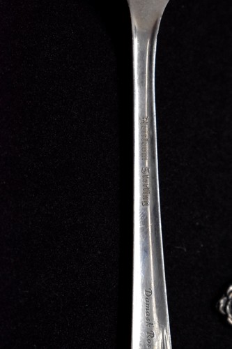 DAMASK ROSE STERLING 24 SETTINGS 9 PIECES PER SETTING TOTAL 204 GREAT SHAPE - Picture 6 of 7