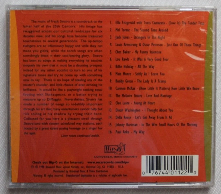 LET'S BE FRANK A TRIBUTE TO FRANK SINATRA [NEW CD] SEALED HYPE STICKER HIP O Foto 2 de 4
