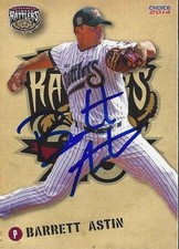Barrett Astin 2014 Wisconsin Timber Rattlers Signed Card 