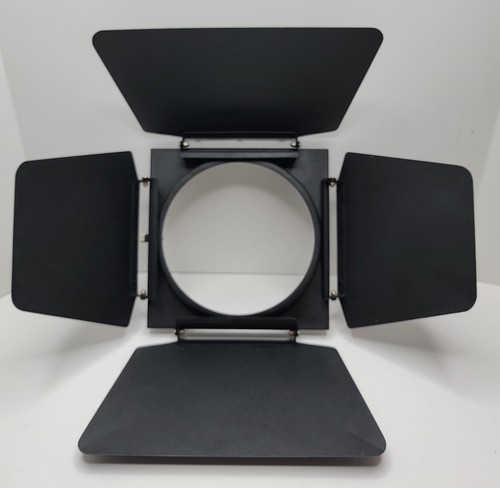 4-Way 4-Leaf Barndoor Light Shield. Ring Insert Size 6-3/4"