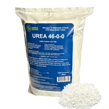 Urea 46-0-0 Nitrogen Fertilizer - Bloom Booster for Flowers and Fruits - 40 Lbs