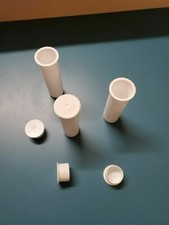 Pool Fence Deck Sleeves and Caps WHITE :: COM...