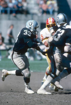 Kenny King of the Oakland Raiders 1980's NFL Photo