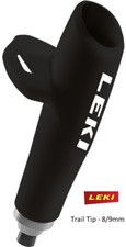Leki Sentier Pointe Noir (1 Paire) - Pour Remplacer Avec Instructions