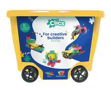 Rollerbox 20 in 1 CLICS CB606 Starterset Bausteine mit Bauanleitungen NEU Klicks