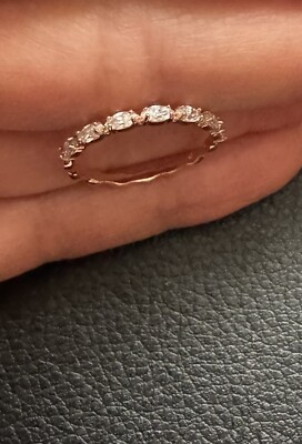 Original Swarovski Matrix Vittore Ring Marquise Schliff, rosevergoldet, Gr. 55