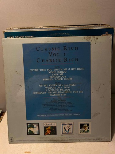 Charlie Rich - Classic Rich Vol. 2 Vintage 33rpm VG+ AB9 - Picture 2 of 2
