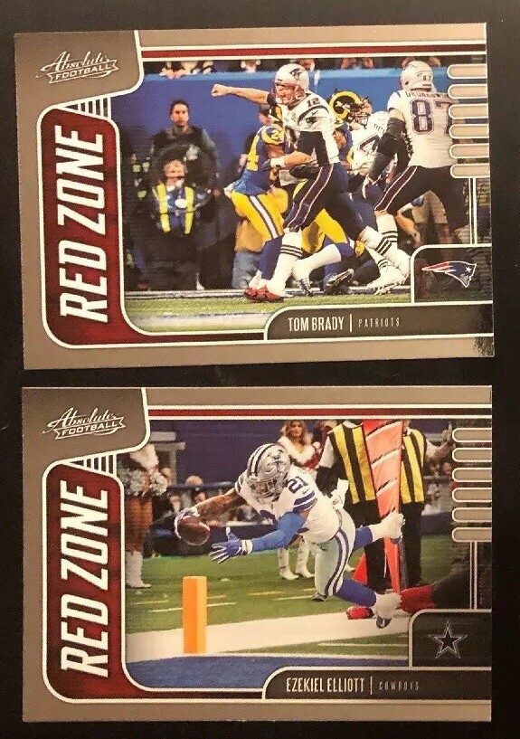 2019 Panini Absolute Football Red Zone Insert Cards Lot You Pick