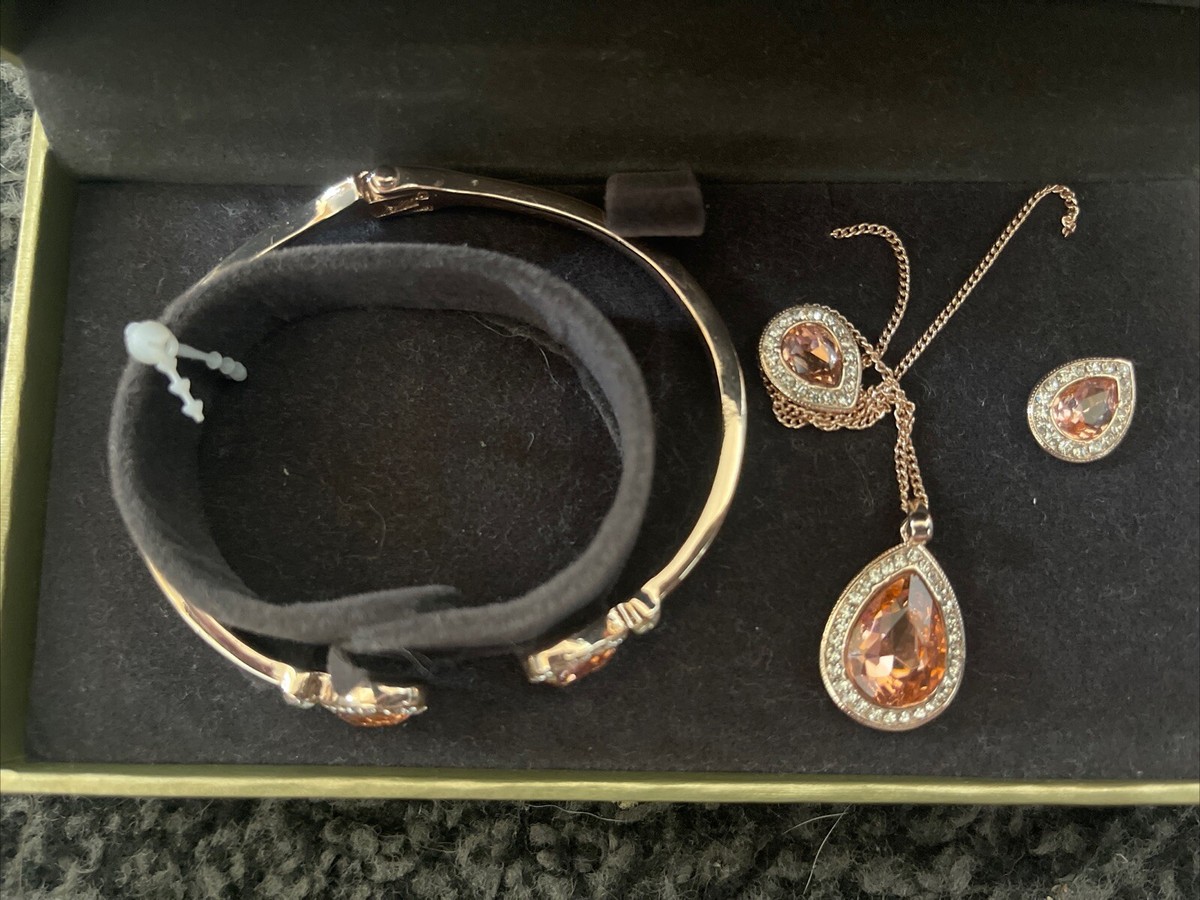 Jon Richard Rose Gold Jewellery Set Jon Richard Rose Gold Plated