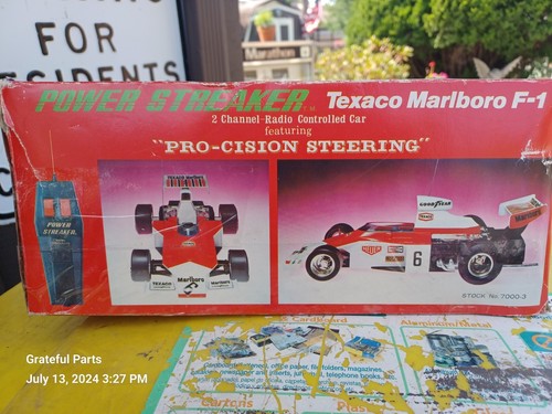 1970's Procision Power Streaker Texaco Marlboro F1 RC 7000-3 - Picture 5 of 9