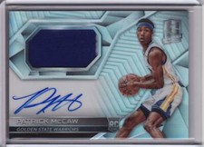 2016-17 Spectra Patrick McCaw RC Warriors Jersey Auto 178/300