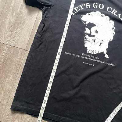 Rare Number Nine Lets Go Crazy T-Shirt Size 2 Vintage Men