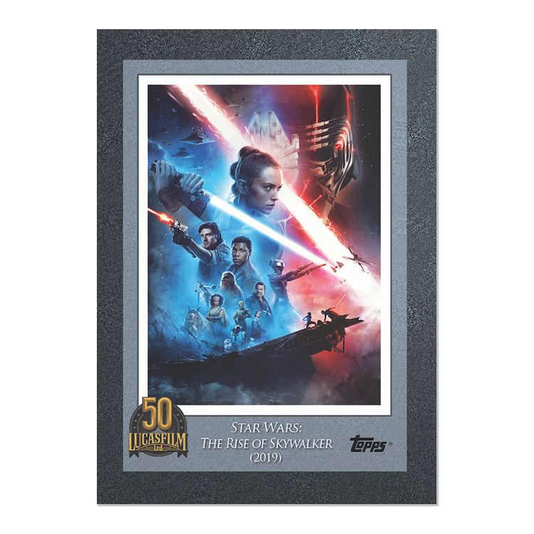 2021 Topps Star Wars Lucasfilm 50th The Rise Of Skywalker Card 9