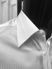 CARLO PIGNATELLI SHIRT SIZE L / 40 - MAN CEREMONY GROOM WITNESS EXCLUSIVE