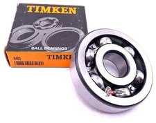 TIMKEN 6405 Deep Groove Ball Bearing, Open Type, No Seals 25x80x21 mm