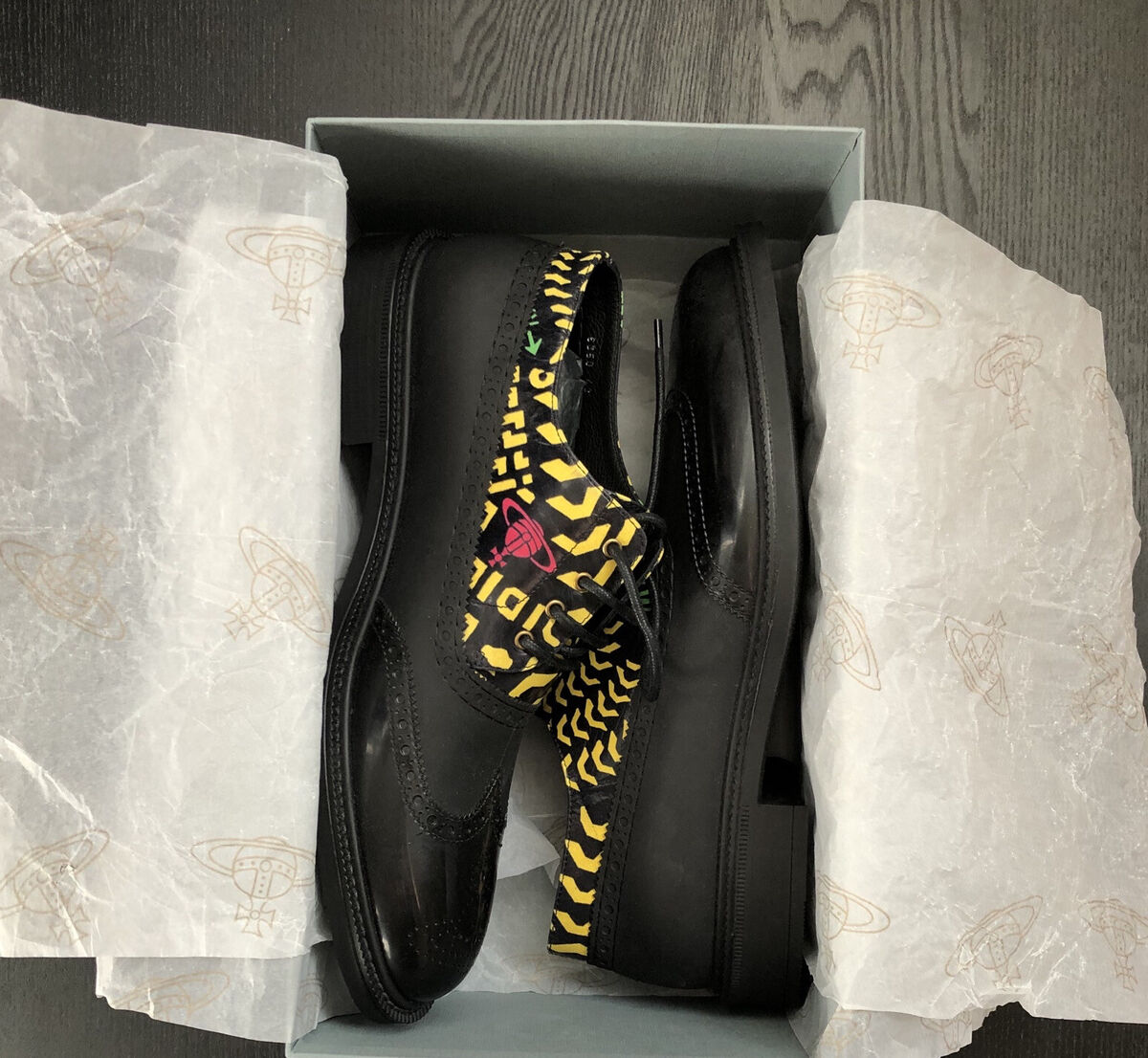 RARE Vivienne Westwood Men's Shoes Oxford Brogue AW16 Size RARE Vivienne Westwood Men's Shoes Oxford Brogue AW16 Size