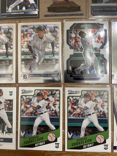 Spencer Torkelson Rookie Card RC Lot x17 Topps + Panini Tigers MLB Baseball - Picture 5 of 12