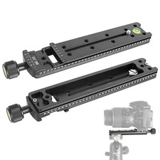 200mm Nodal Rail Slide Schnellwechselplatte Aluminum für DSLR-Stativkopf