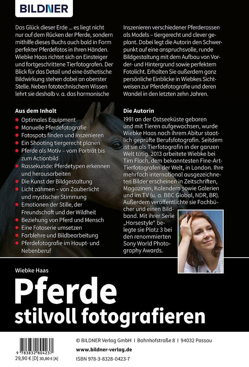 Thumbnail - Pferde Stilvoll Fotografieren | Haas Wiebke | Buch | 222 S. | Deutsch