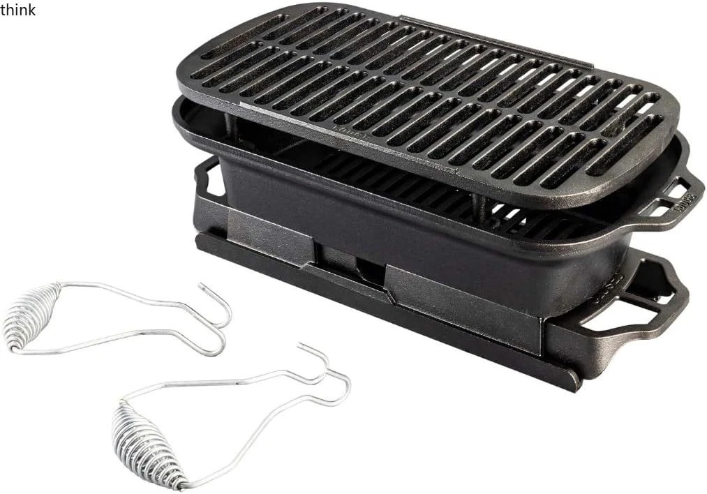 Lodge Charcoal Cast Iron Griddle Barbecues, Grills & Smokers for