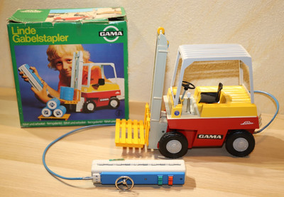 Gama 6302, Linde Gabelstapler mit Kabelfernsteuerung, OVP