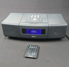 Boston Acoustics Microsystem CD Player & Remote Am Fm Stereo Alarm Clock Tested