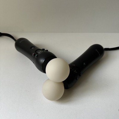 Sony PlayStation Move Motion Controller - Schwarz Doppel Pack 2 Stück CECH-ZCM1E
