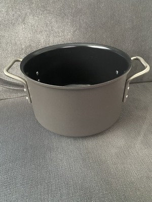 EVA SOLO Grey Line Topf m. Slip-Let Beschichtung 20 cm 3,8L o. Deckel 2x benutzt